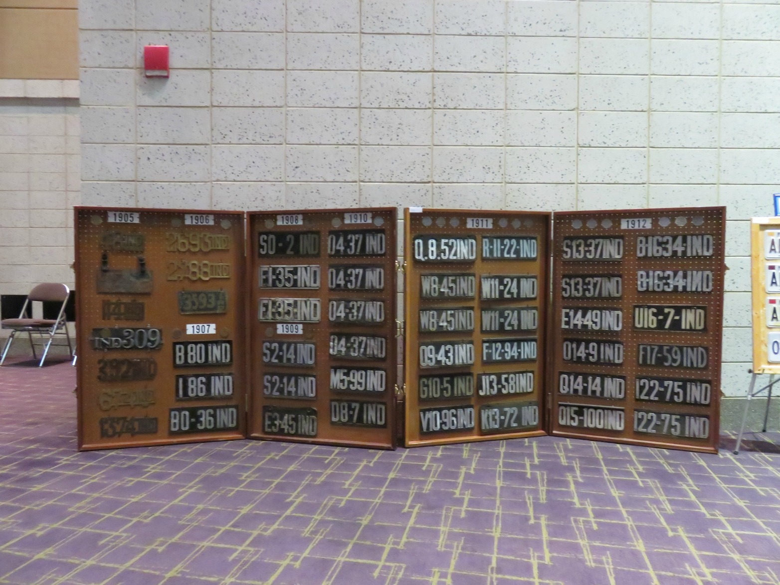 IBC A History of Indiana License Plates from 1905 to the Present